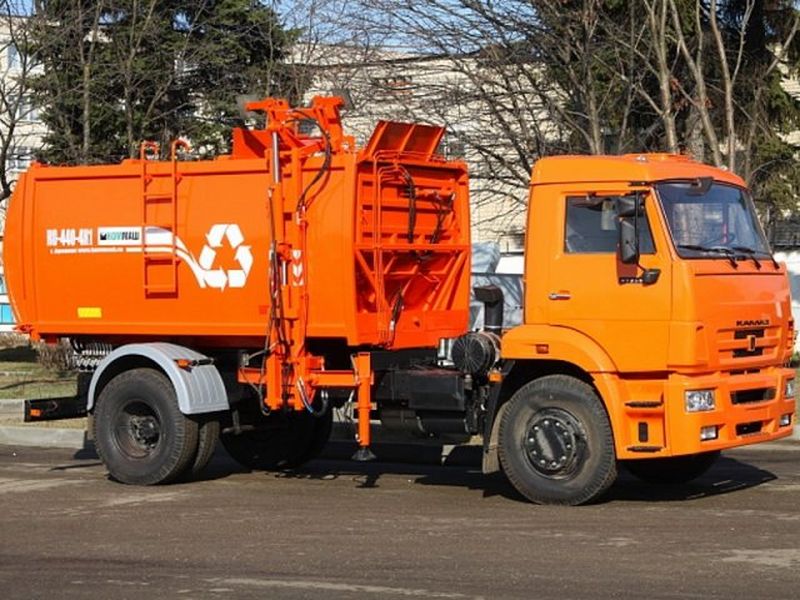 Аренда мусоровоза 12 м3 КамАЗ КО440-4К